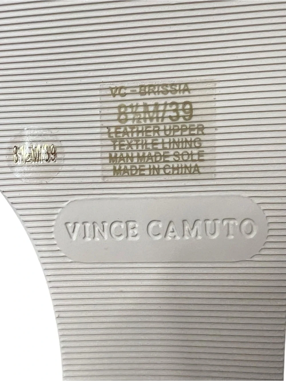 🌻NEW Vince Camuto Brissia Wedge Mules – Tan/Tortilla Nubuck Espadrille size 8.5
